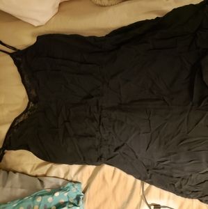 BNWOT lace black romper size 12